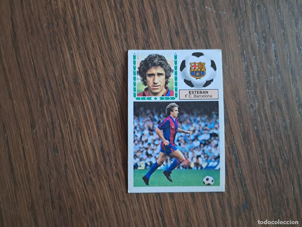 Figurine di Calcio: cromo de futbol, edic. Este 83-84, Esteban, F.C. Barcelona. sin pegar.