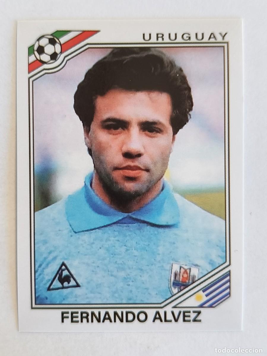 Cromos de f&uacute;tbol: #327 FERNANDO ALVEZ (URUGUAY) MUNDIAL MEXICO 86 PANINI