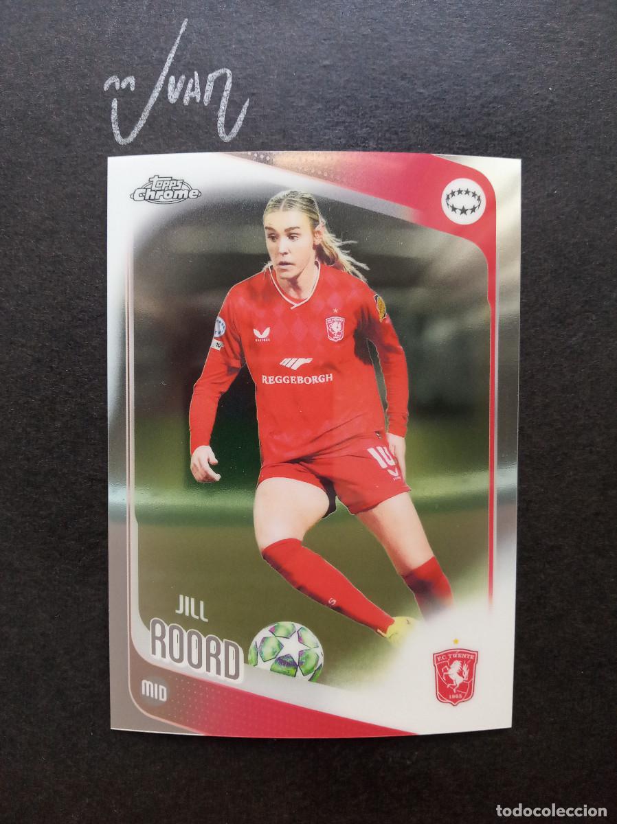 Cromos de f&uacute;tbol: N&ordm; 96 JILL ROORD FC TWENTE NETHERLANDS ⚽ TOPPS &reg; CHROME WOMEN CHAMPIONS 2025 2026 25 26 NUEVO