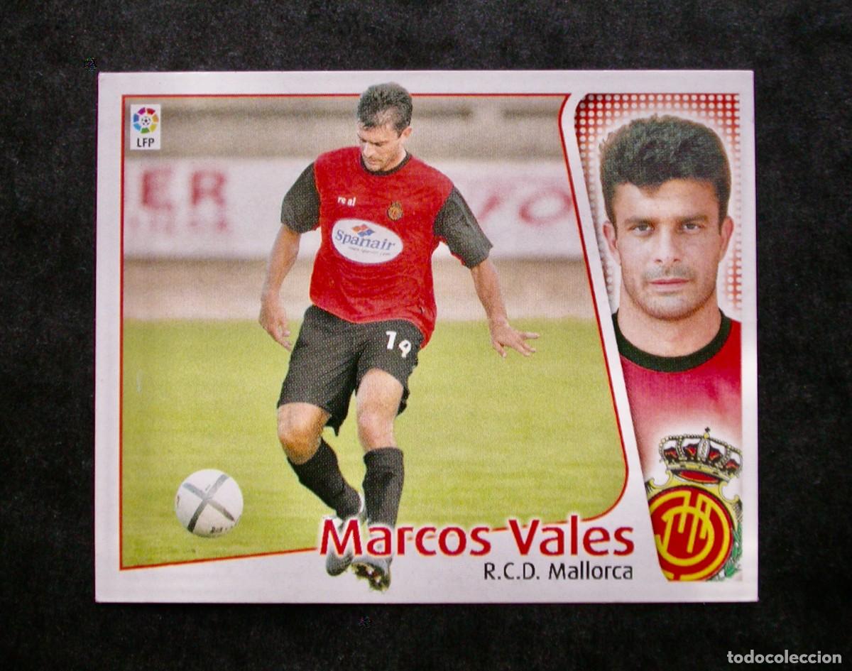 Cromos de f&uacute;tbol: MARCOS VALES / MALLORCA / EDICIONES ESTE LIGA 2004-2005 04-05 / NUNCA PEGADO