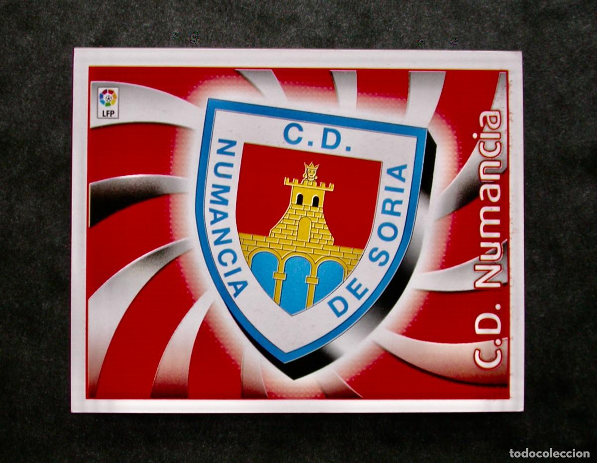 Cromos de f&uacute;tbol: ESCUDO / NUMANCIA / EDICIONES ESTE LIGA 2004-2005 04-05 / NUNCA PEGADO