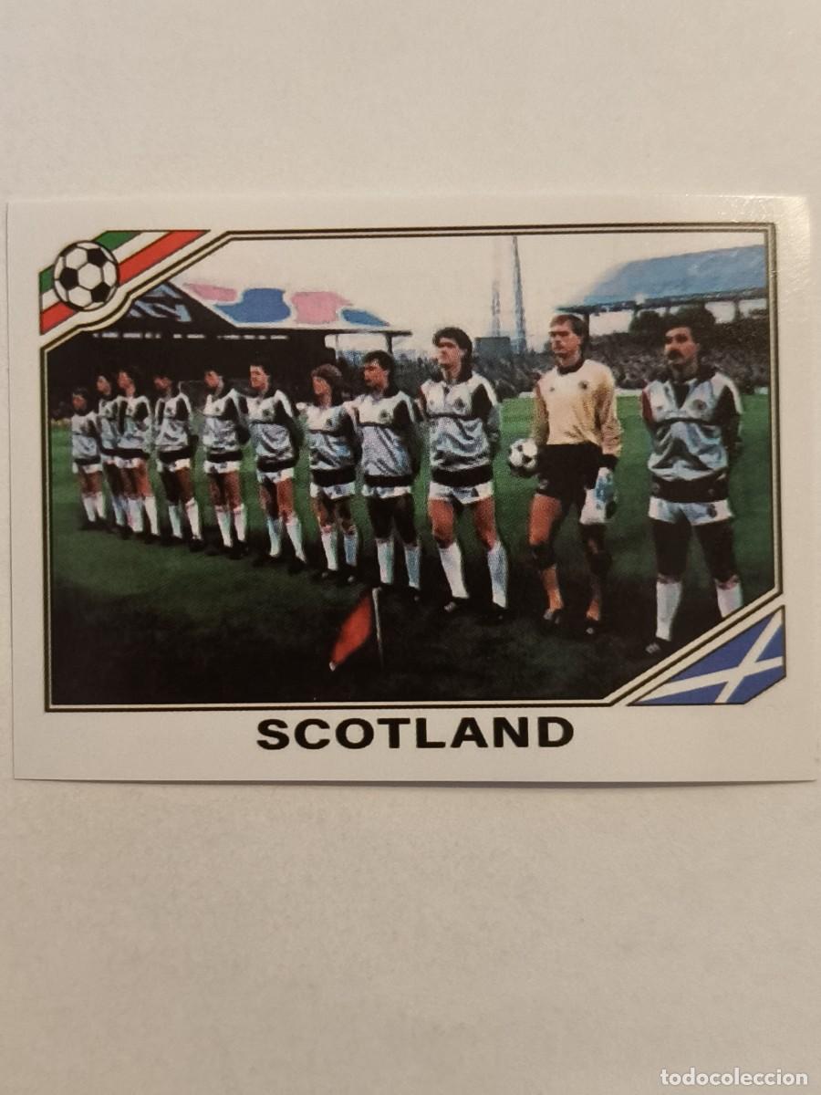 Cromos de Futebol: #329 ALINEACION (ESCOCIA) MUNDIAL MEXICO 86 PANINI