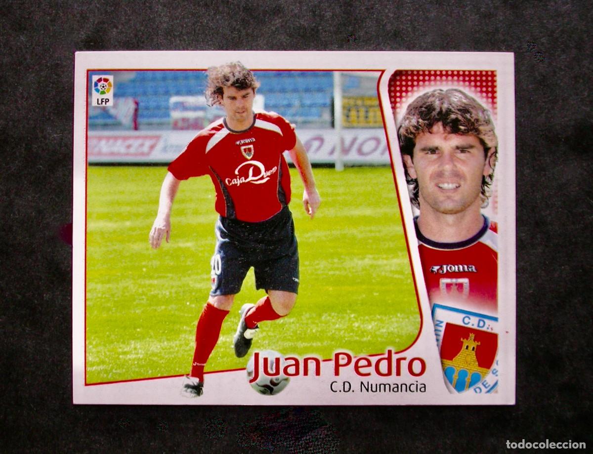 Cromos de Futebol: JUAN PEDRO / NUMANCIA / EDICIONES ESTE LIGA 2004-2005 04-05 / NUNCA PEGADO