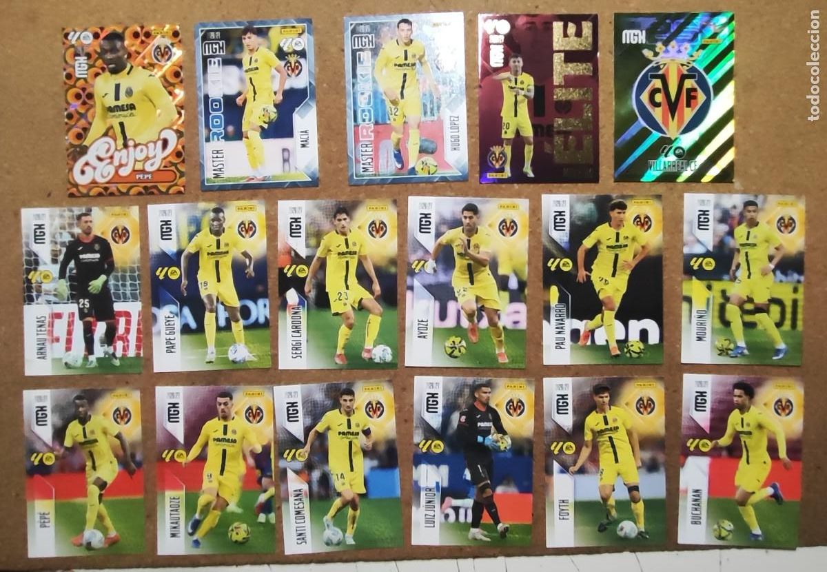 MECAGRACKS 26/27 LOTE 17 CARTAS DEL VALLADOLID CON ESPECIALES # PANINI