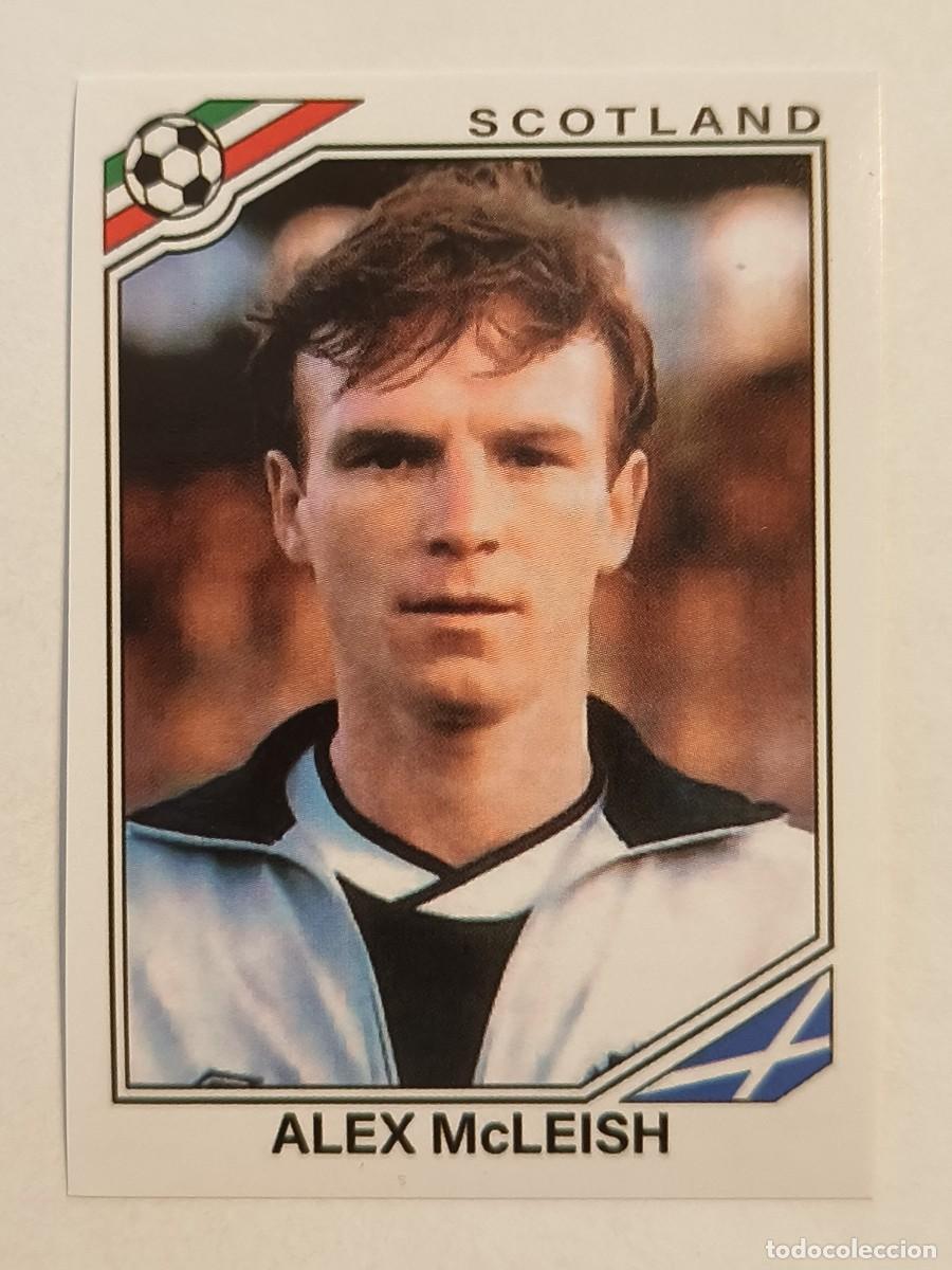 Football Stickers: #332 ALEX MCLEISH (ESCOCIA) MUNDIAL MEXICO 86 PANINI
