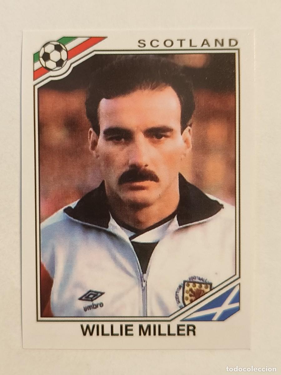 Football Stickers: #333 WILLIE MILLER (ESCOCIA) MUNDIAL MEXICO 86 PANINI