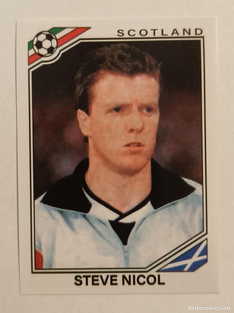 Cromos de f&uacute;tbol: #335 STEVE NICOL (ESCOCIA) MUNDIAL MEXICO 86 PANINI