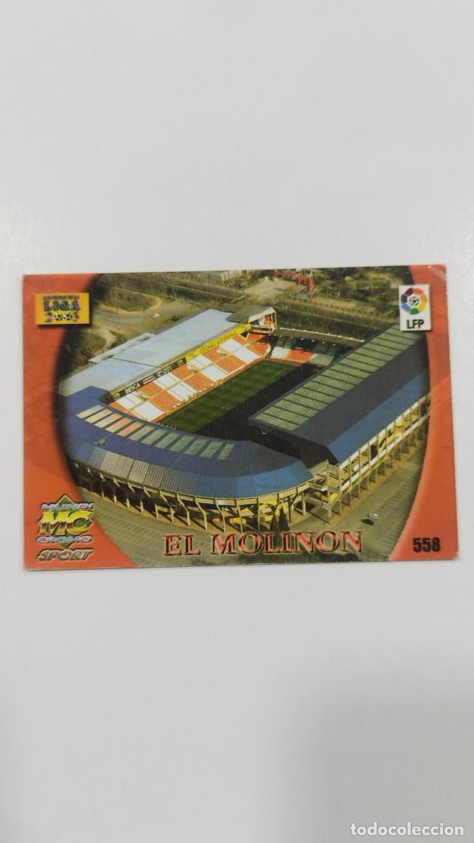 Cartes &agrave; collectionner de Football: LAS FICHAS DE LA LIGA 2003 - EL MOLINON - REAL SPORTING (2&ordf; DIVISION)