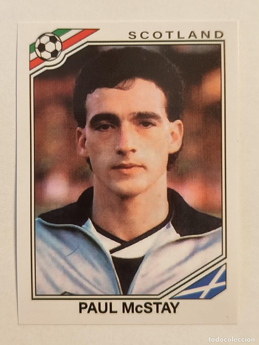 Football Stickers: #338 PAUL MCSTAY (ESCOCIA) MUNDIAL MEXICO 86 PANINI
