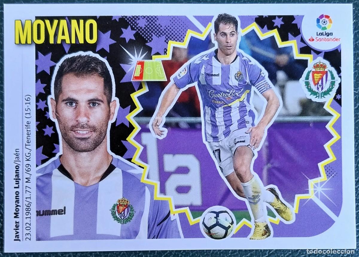 Football Stickers: 3 MOYANO REAL VALLADOLID CROMOS ALBUM EDICIONES ESTE 2018 2019 18 19