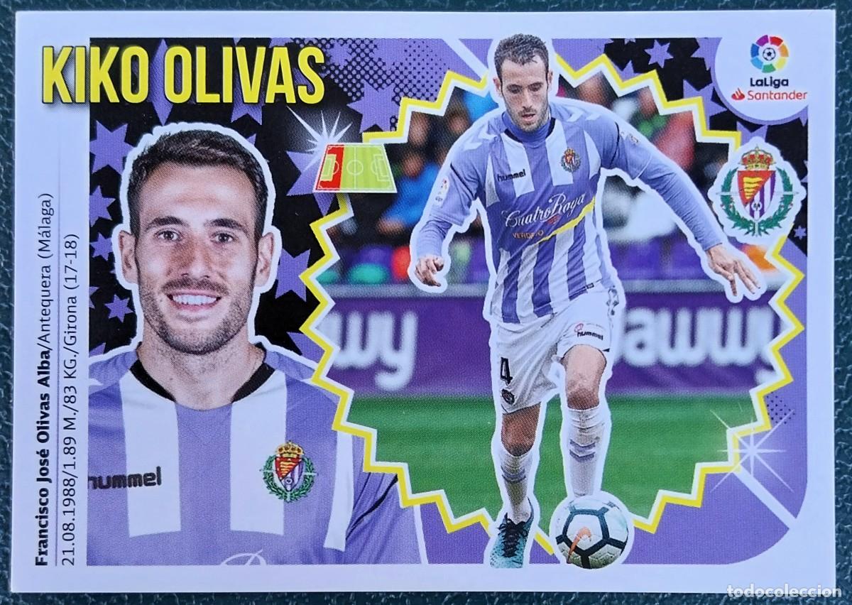 Football Stickers: 4 KIKO OLIVAS REAL VALLADOLID CROMOS ALBUM EDICIONES ESTE 2018 2019 18 19