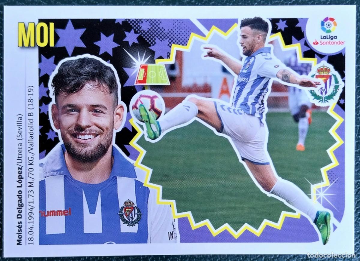 Cromos de f&uacute;tbol: 6 MOI REAL VALLADOLID CROMOS ALBUM EDICIONES ESTE 2018 2019 18 19