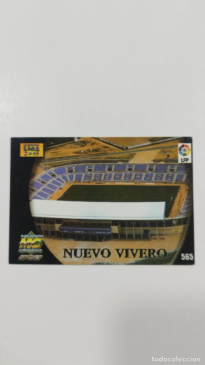 Cromos de f&uacute;tbol: LAS FICHAS DE LA LIGA 2003 - NUEVO VIVERO - C.D. BADAJOZ (2&ordf; DIVISION)