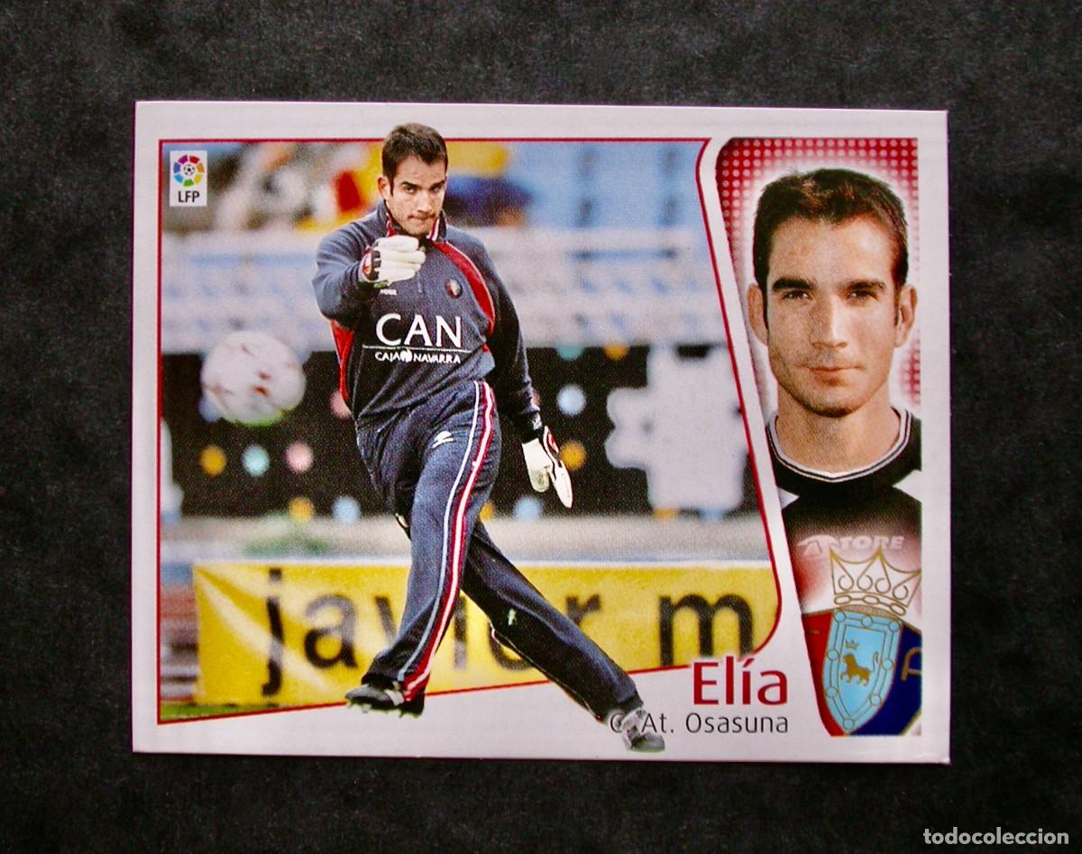 Cromos de f&uacute;tbol: EL&Iacute;A / OSASUNA / EDICIONES ESTE LIGA 2004-2005 04-05 / NUNCA PEGADO