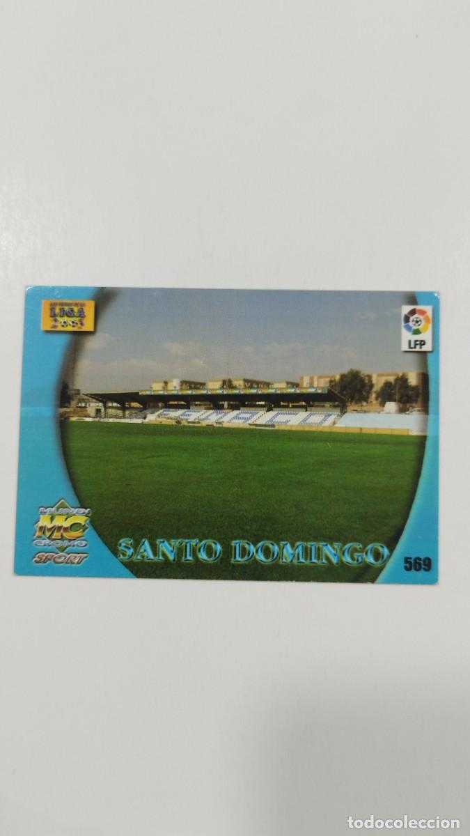 Cromos de f&uacute;tbol: LAS FICHAS DE LA LIGA 2003 - SANTO DOMINGO - C.P. EJIDO (2&ordf; DIVISION)
