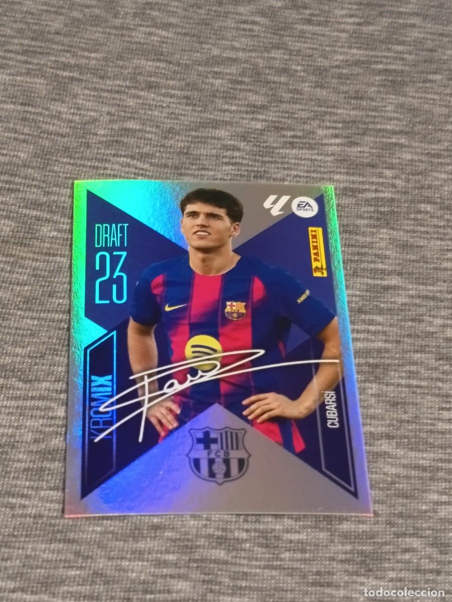 Fu&szlig;ball-Sticker: Liga este 26 27 Panini CUBARSI N&deg;K6 KROMIX FIRMADO nuevo