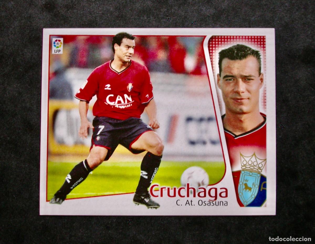 Cromos de f&uacute;tbol: CRUCHAGA / OSASUNA / EDICIONES ESTE LIGA 2004-2005 04-05 / NUNCA PEGADO
