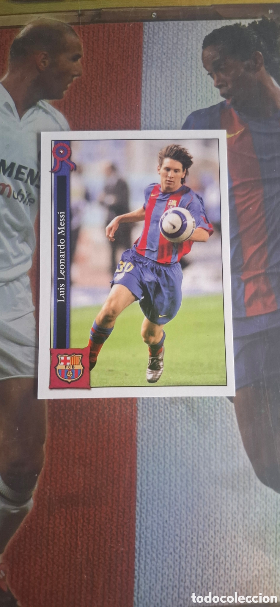 Cromos de Futebol: MUNDICROMO FICHAS LIGA FUTBOL 2005 2006 05 06. MESSI, RAMOS, BAJAS, BRILLOS, JASPEADA 1351 CROMOS