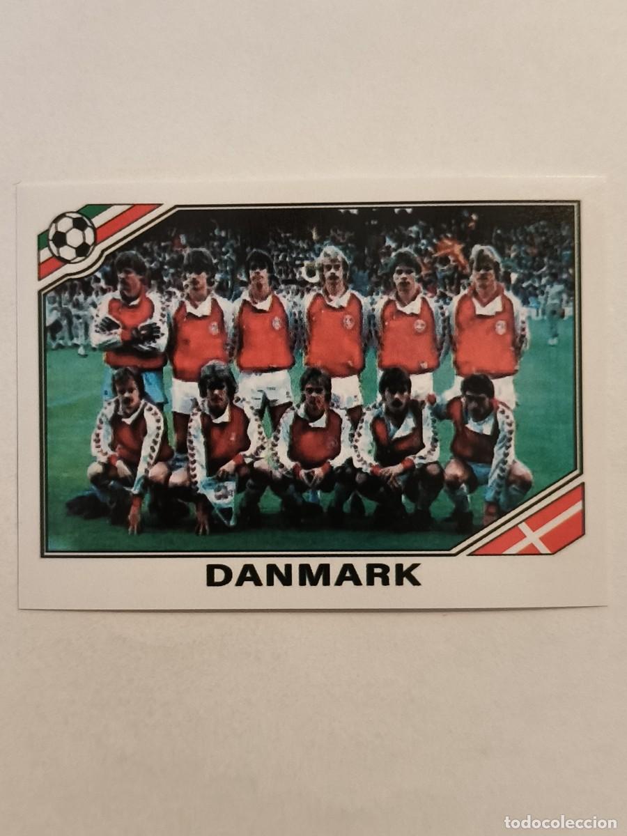 Fu&szlig;ball-Sticker: #347 ALINEACION (DINAMARCA) MUNDIAL MEXICO 86 PANINI
