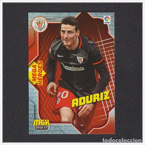 Fu&szlig;ball-Sticker: MEGACRACKS 2016 2017 16 17 PANINI ADURIZ 53 ATHLETIC BILBAO HEROES COLECCI&Oacute;N LIGA MEGA CRACKS MGK