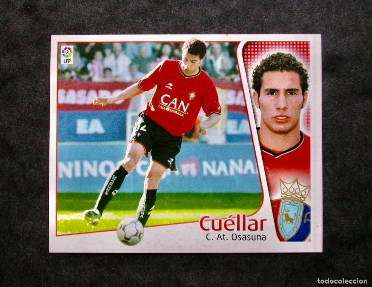 Fu&szlig;ball-Sticker: CU&Eacute;LLAR / OSASUNA / EDICIONES ESTE LIGA 2004-2005 04-05 / NUNCA PEGADO