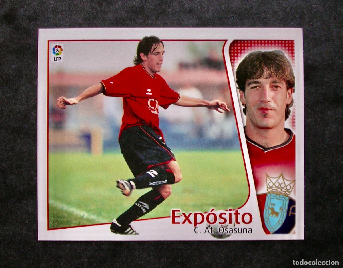 Fu&szlig;ball-Sticker: EXP&Oacute;SITO / OSASUNA / EDICIONES ESTE LIGA 2004-2005 04-05 / NUNCA PEGADO
