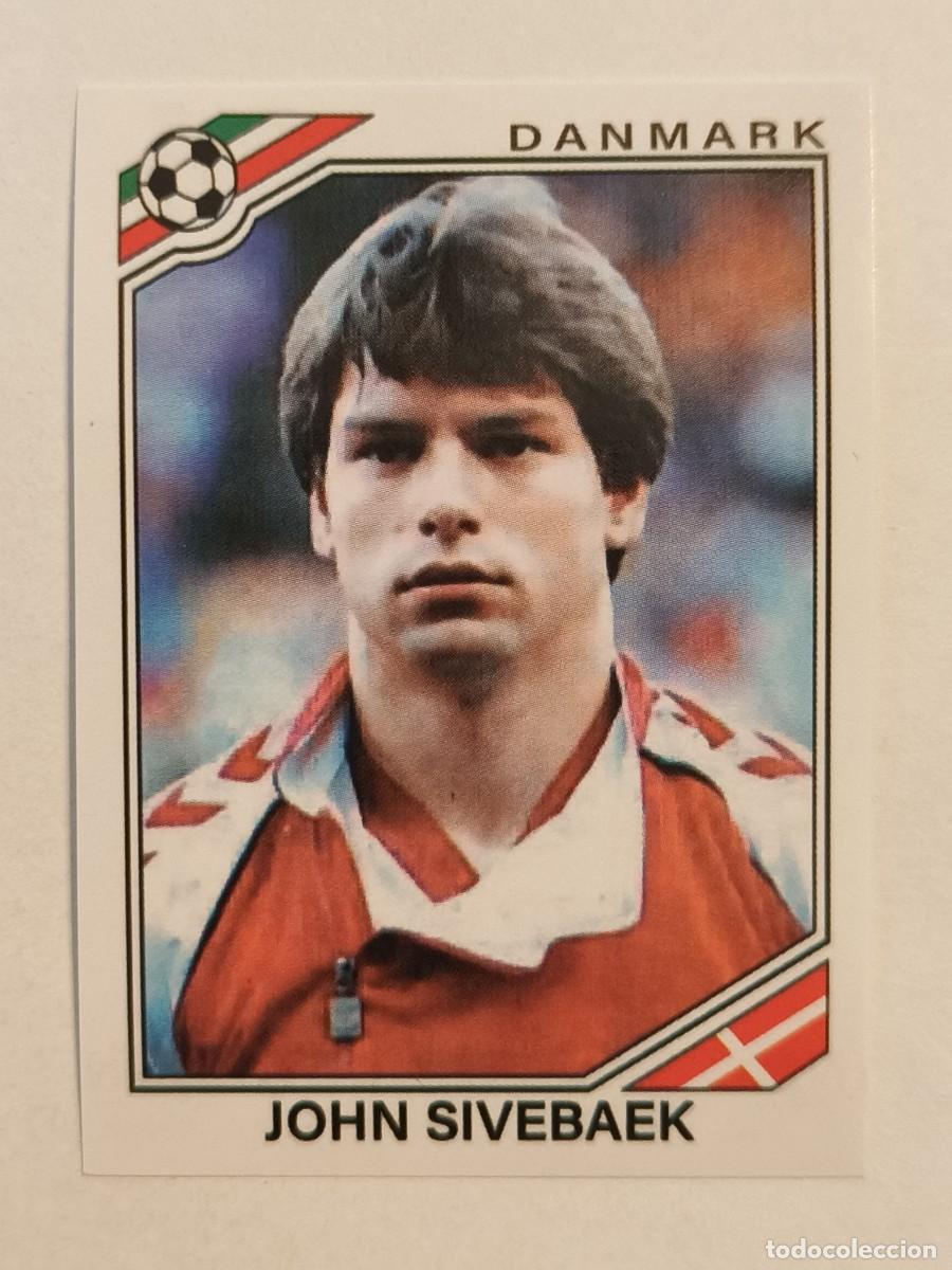 Fu&szlig;ball-Sticker: #349 JOHN SIVEBAEK (DINAMARCA) MUNDIAL MEXICO 86 PANINI