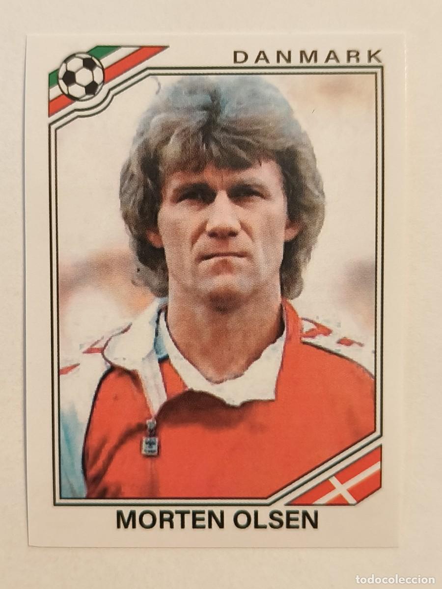 Fu&szlig;ball-Sticker: #350 MORTEN OLSEN (DINAMARCA) MUNDIAL MEXICO 86 PANINI