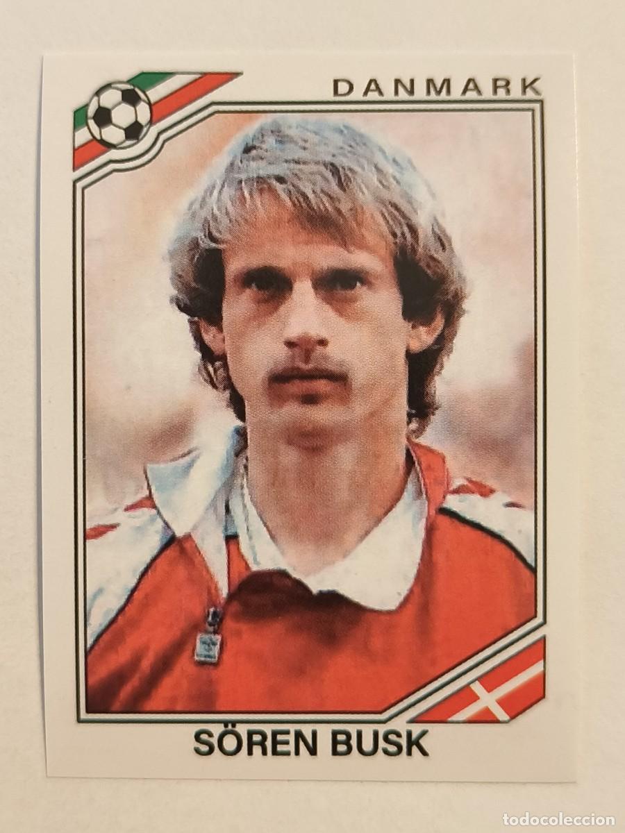 Fu&szlig;ball-Sticker: #351 SOREN BUSK (DINAMARCA) MUNDIAL MEXICO 86 PANINI