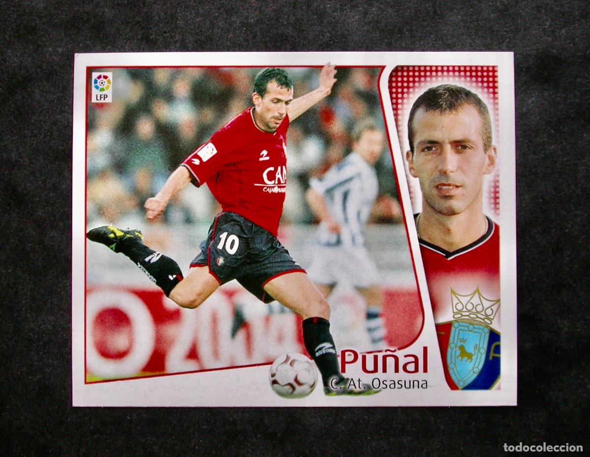 Fu&szlig;ball-Sticker: PU&Ntilde;AL / OSASUNA / EDICIONES ESTE LIGA 2004-2005 04-05 / NUNCA PEGADO