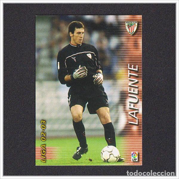 Football Stickers: MEGAFICHAS 2002 2003 02 03 PANINI LAFUENTE 20 ATHLETIC BILBAO COLECCI&Oacute;N ALBUM LIGA MEGACRACKS MGK