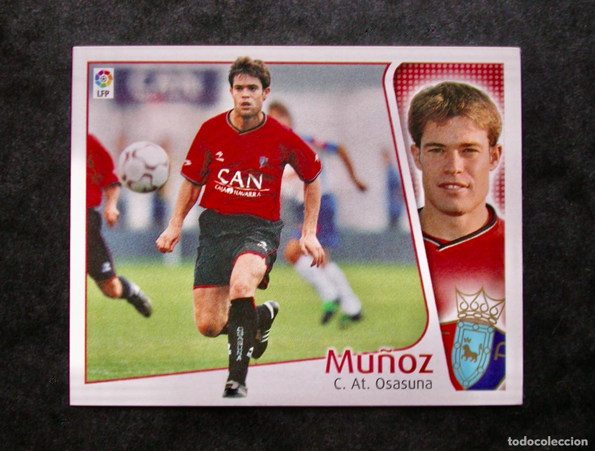 Fu&szlig;ball-Sticker: MU&Ntilde;OZ / OSASUNA / EDICIONES ESTE LIGA 2004-2005 04-05 / NUNCA PEGADO