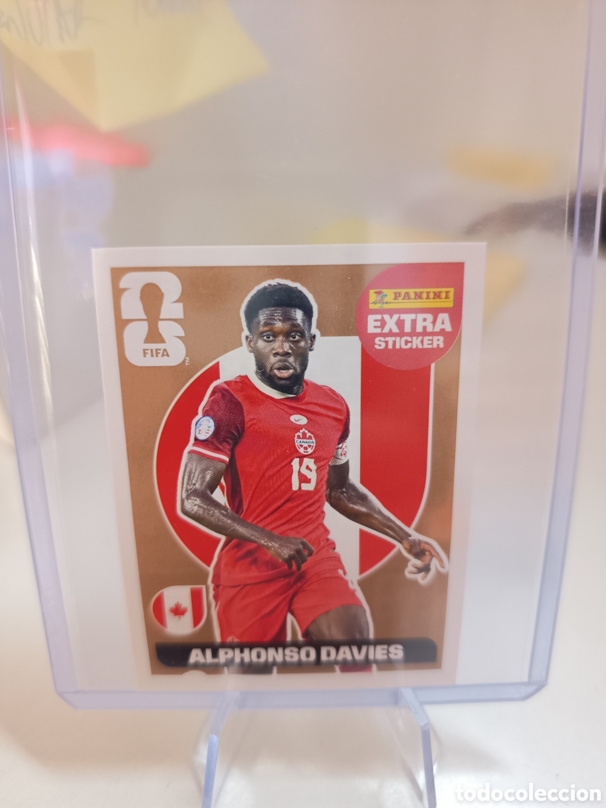 Cromos de f&uacute;tbol: EXTRA STICKER MUNDIAL WORLD CUP 2026 BRONCE ALPHONSO DAVIES