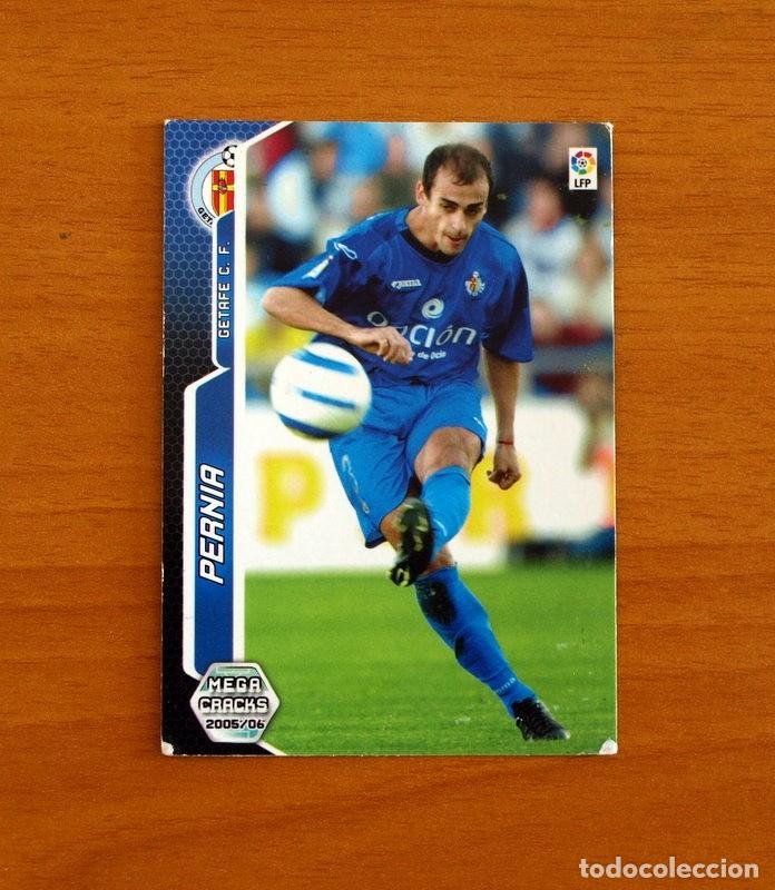 Cromos de f&uacute;tbol: Getafe -N&ordm; 169 Pernia -Megacracks Las Fichas Liga 2005-2006-05-06 Mega Cracks Panini