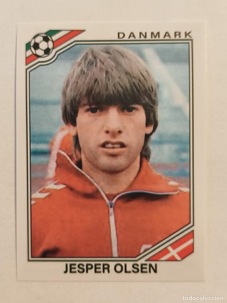Cromos de f&uacute;tbol: #357 JESPER OLSEN (DINAMARCA) MUNDIAL MEXICO 86 PANINI