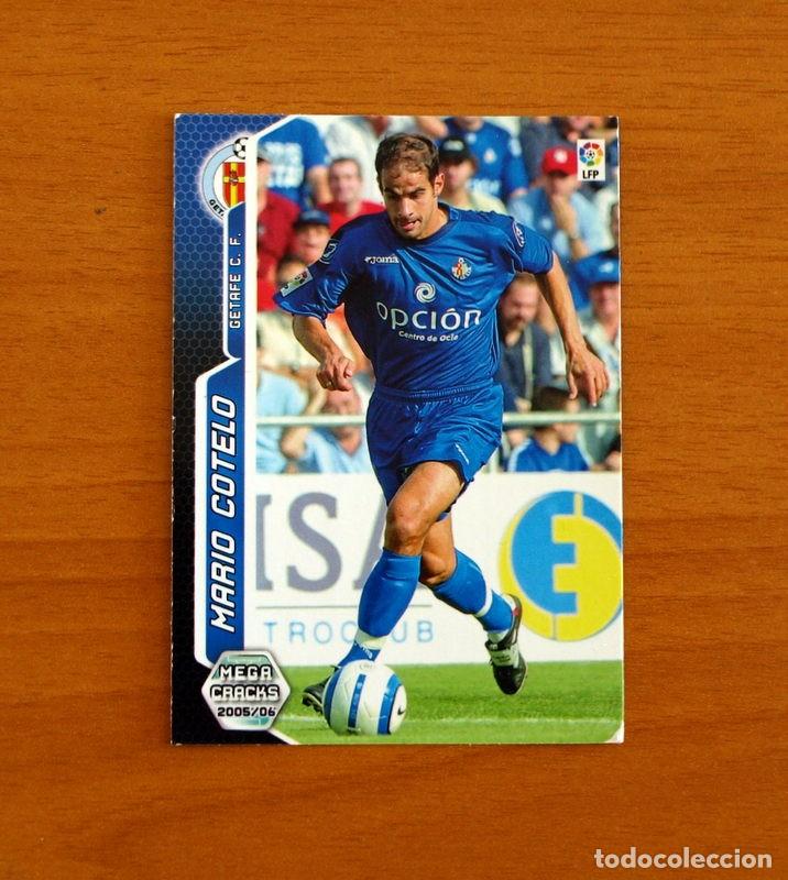 Cromos de f&uacute;tbol: Getafe -N&ordm; 170 Mario Cotelo -Megacracks Las Fichas Liga 2005-2006-05-06 Mega Cracks Panini