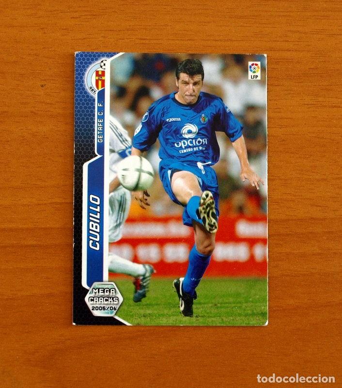 Cromos de f&uacute;tbol: Getafe -N&ordm; 173 Cubillo -Megacracks Las Fichas Liga 2005-2006-05-06 Mega Cracks Panini