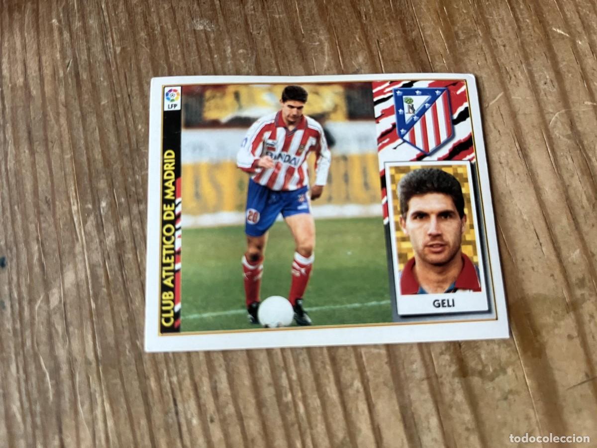 Cromos de f&uacute;tbol: CROMO SIN PEGAR NUNCA PEGADO ALBUM LIGA ESTE 97 98 1997 1998 ATLETICO MADRID GELI