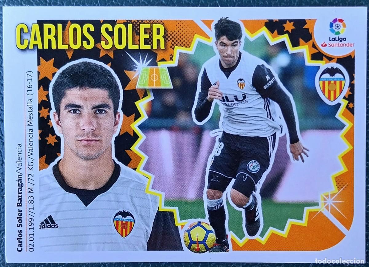 Cromos de f&uacute;tbol: 11 SOLER VALENCIA CF CROMOS ALBUM EDICIONES ESTE 2018 2019 18 19