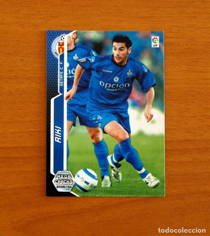 Cromos de f&uacute;tbol: Getafe -N&ordm; 176 Riki -Megacracks Las Fichas Liga 2005-2006-05-06 Mega Cracks Panini