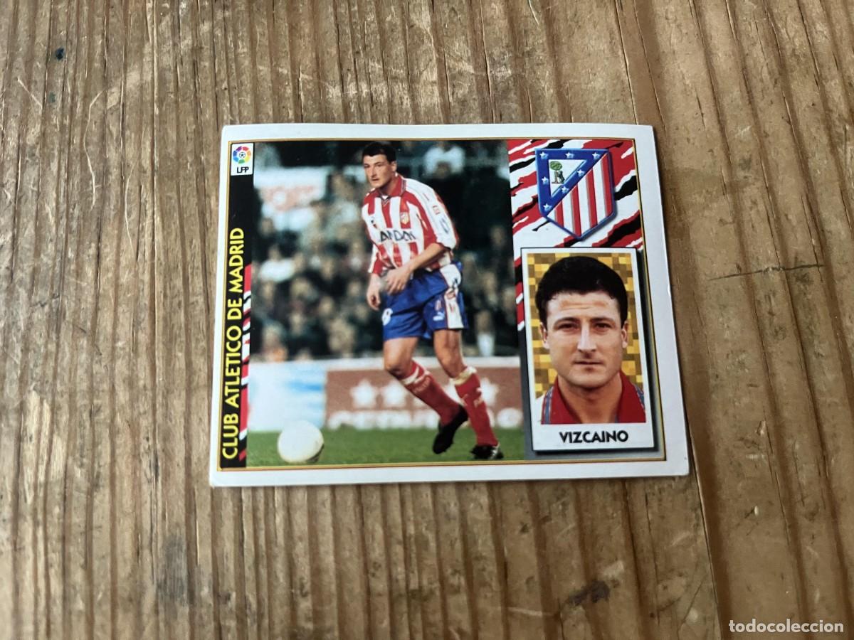 Cromos de f&uacute;tbol: CROMO SIN PEGAR NUNCA PEGADO ALBUM LIGA ESTE 97 98 1997 1998 ATLETICO MADRID VIZCAINO