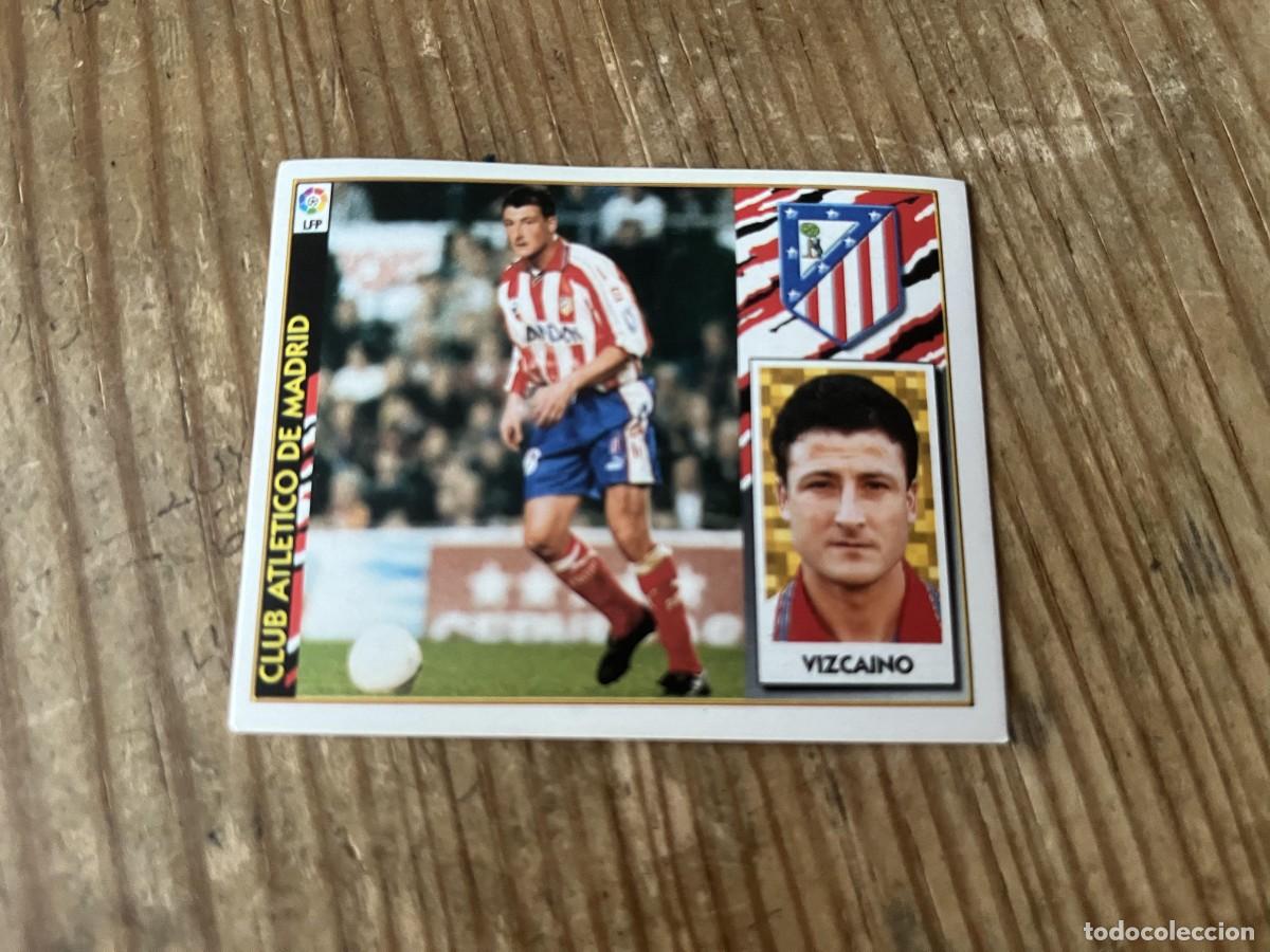 Cartes &agrave; collectionner de Football: CROMO SIN PEGAR NUNCA PEGADO ALBUM LIGA ESTE 97 98 1997 1998 ATLETICO MADRID VIZCAINO