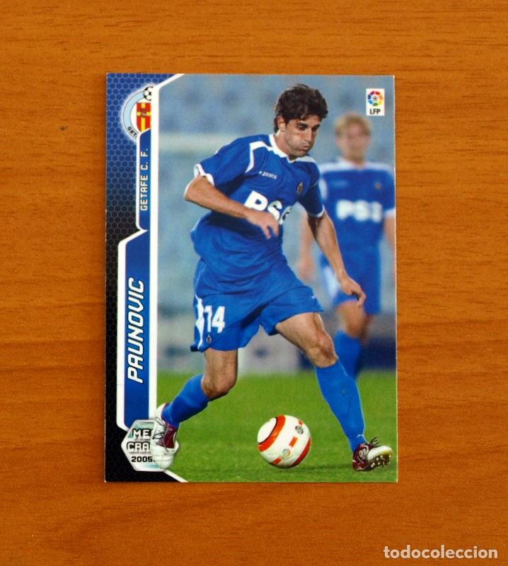 Cartes &agrave; collectionner de Football: Getafe -N&ordm; 177 Paunovic -Megacracks Las Fichas Liga 2005-2006-05-06 Mega Cracks Panini
