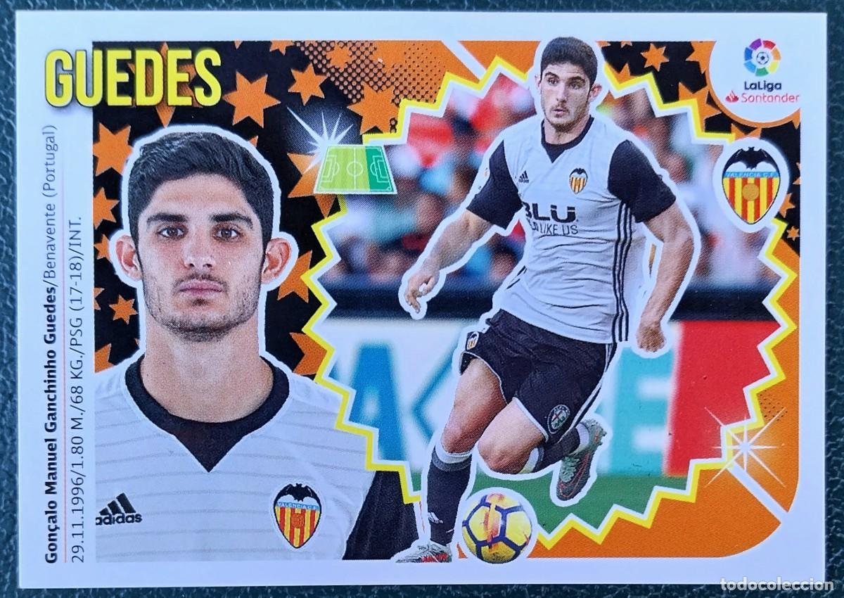 Cartes &agrave; collectionner de Football: 13 GUEDES VALENCIA CF CROMOS ALBUM EDICIONES ESTE 2018 2019 18 19