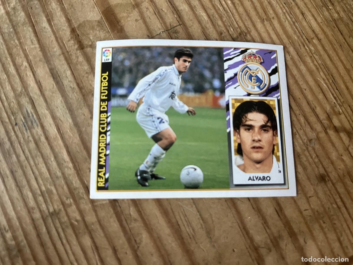 Cromos de f&uacute;tbol: CROMO SIN PEGAR NUNCA PEGADO ALBUM LIGA ESTE 97 98 1997 1998 REAL MADRID ALVARO