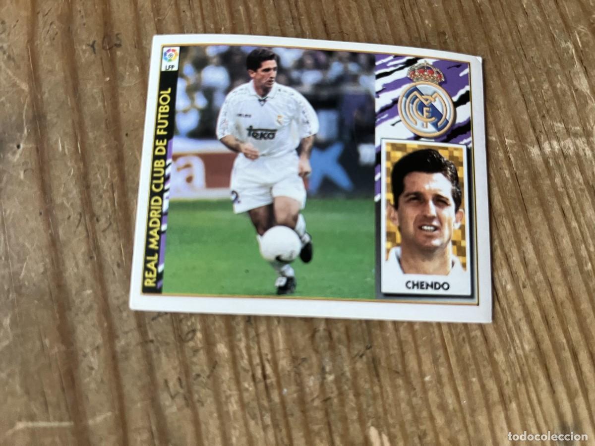 Cromos de f&uacute;tbol: CROMO SIN PEGAR NUNCA PEGADO ALBUM LIGA ESTE 97 98 1997 1998 REAL MADRID CHENDO