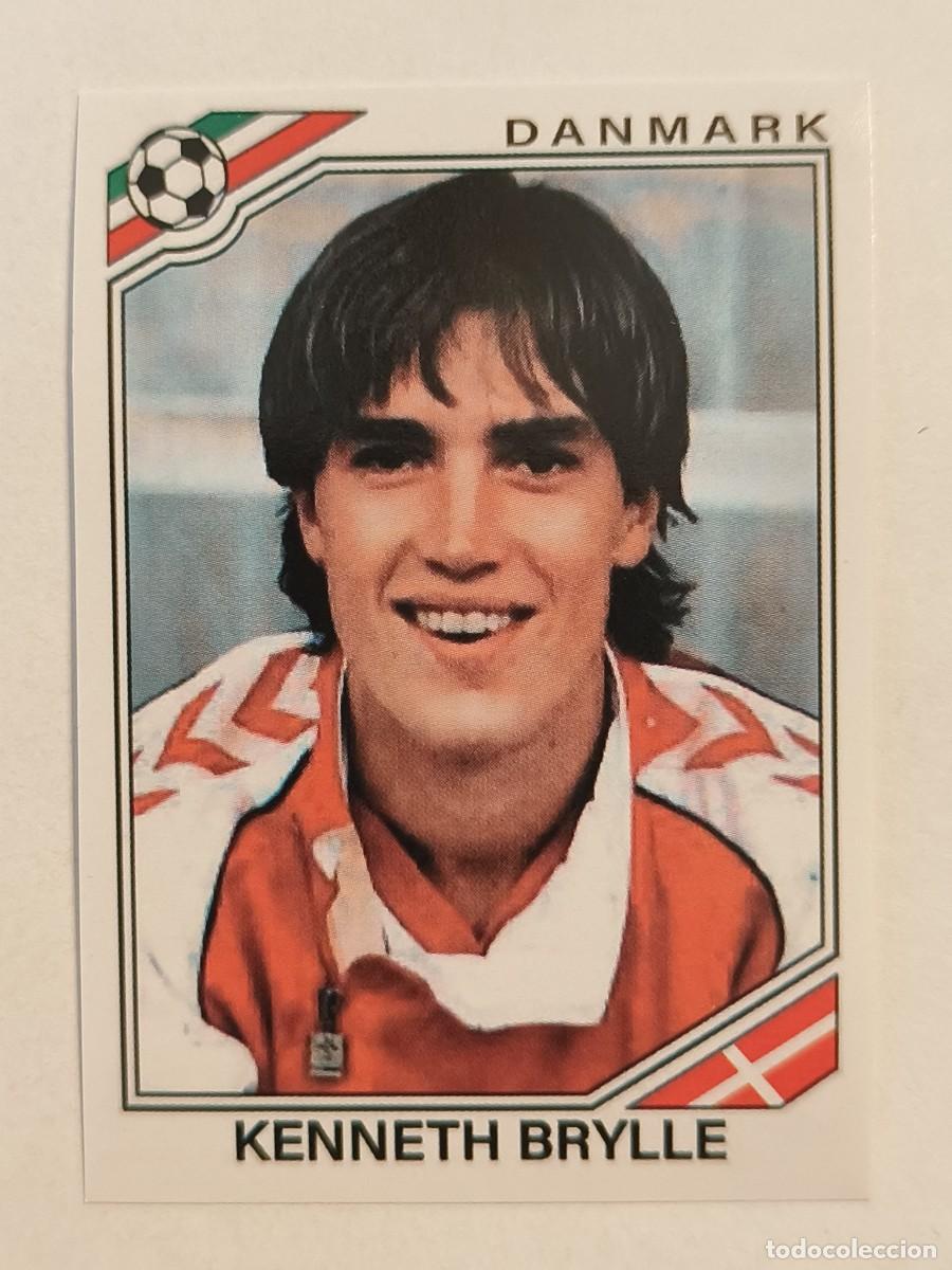 Cartes &agrave; collectionner de Football: #362 KENNETH BRYLLE (DINAMARCA) MUNDIAL MEXICO 86 PANINI