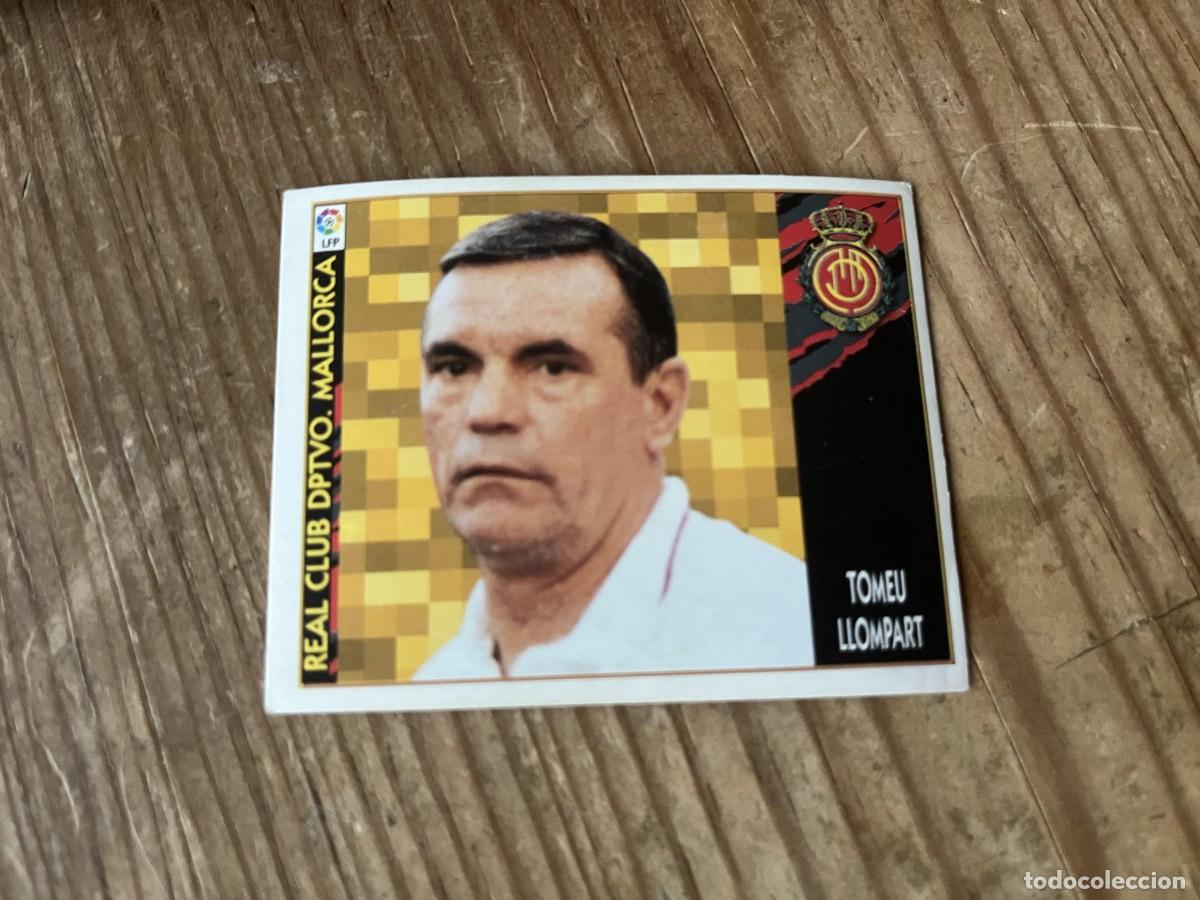Cromos de f&uacute;tbol: CROMO SIN PEGAR NUNCA PEGADO ALBUM LIGA ESTE 97 98 1997 1998 MALLORCA ENTRENADOR TOMEU LLOMPART