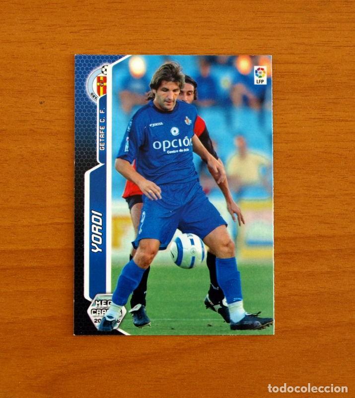 Cromos de f&uacute;tbol: Getafe -N&ordm; 180 Yordi -Megacracks Las Fichas Liga 2005-2006-05-06 Mega Cracks Panini