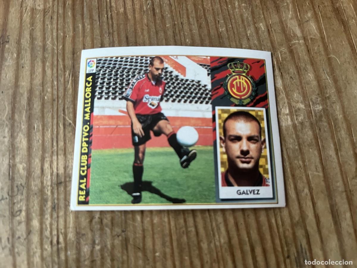 Cromos de f&uacute;tbol: CROMO SIN PEGAR NUNCA PEGADO ALBUM LIGA ESTE 97 98 1997 1998 MALLORCA GALVEZ